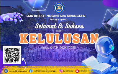 PENGUMUMAN KELULUSAN SISWA KELAS XII TAHUN PELAJARAN 2024/2025